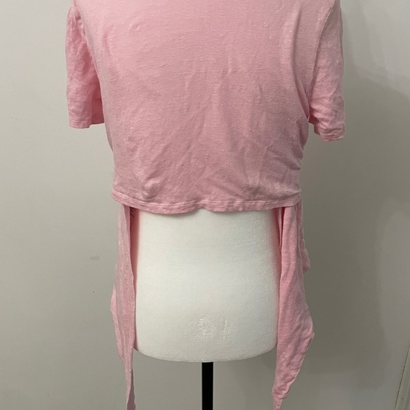 Maje pink short sleeve top tee - Picture 3 of 5